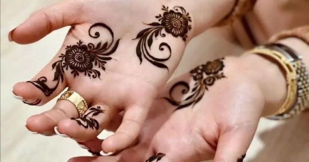 Mehndi Design Simple Easy and Beautiful